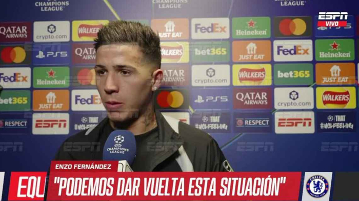 切尔西欧冠遭巴黎淘汰恩佐或离队