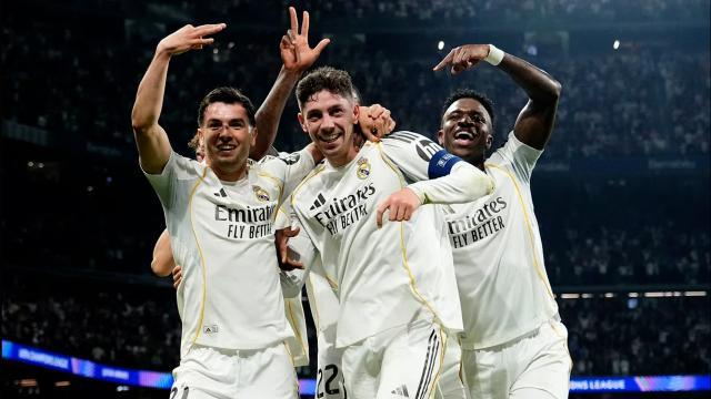 皇马3比0完胜曼城 巴尔韦德戴帽助球队晋级欧冠