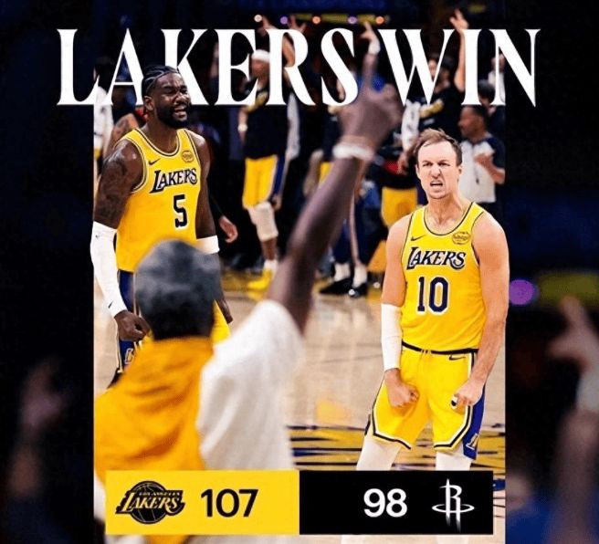 湖人核心里夫斯复出冲击火箭季后赛G2